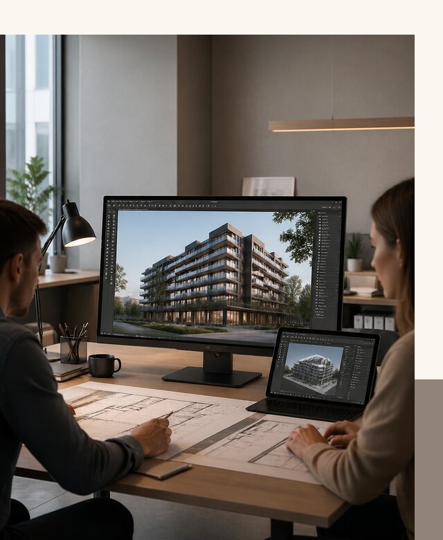 3D визуализация архитектуры и объектов строительства в Батайске